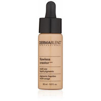 Dermablend Flawless Creator Liquid Foundation Makeup Drops, Oil-Free, Water-Free, 43W, 1 Fl. Oz.