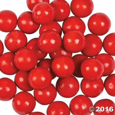 Red Medium Gumballs Pack of 1