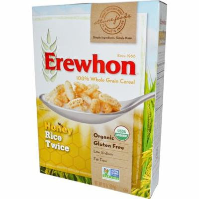 Erewhon, Honey Rice Twice Cereal, 10 oz (pack of 12)