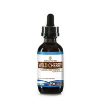 Secrets Of The Tribe Wild Cherry Tincture Alcohol-FREE Extract, Organic Wild Cherry (Prunus Serotina) Dried Bark 2 oz