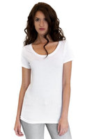 Algoma Retail 73132 Women's Bamboo Organic Scoop Neck