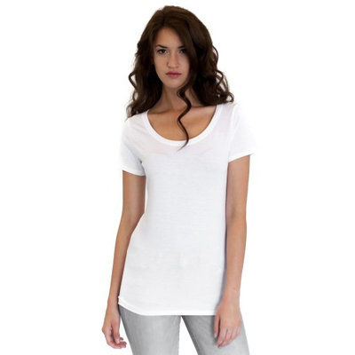 Algoma Retail 73132 Women's Bamboo Organic Scoop Neck