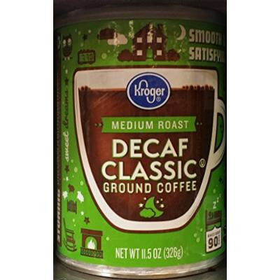 Kroger Medium Roast Decaf Classic Ground Coffee 11.5 oz (Pack of 2)
