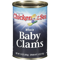 Chicken of the Sea Whole Baby Clams 10 oz, pack of 1