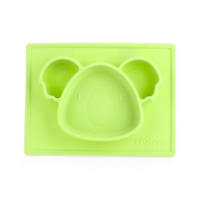 Luv N' Care, Ltd. Nuby Sure Grip Animal Placemat, Green Koala