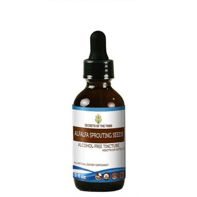 Nevada Pharm Alfalfa Sprouting seeds Tincture Alcohol-FREE Extract, Organic (Medicago Sativa) Dried seeds 2 oz