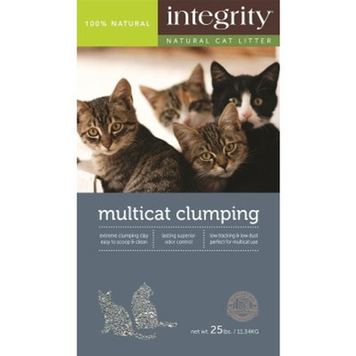 INTEGRITY CAT LITTER INTEGRITY MULTI-CAT CLUMPING LITTER 25LB