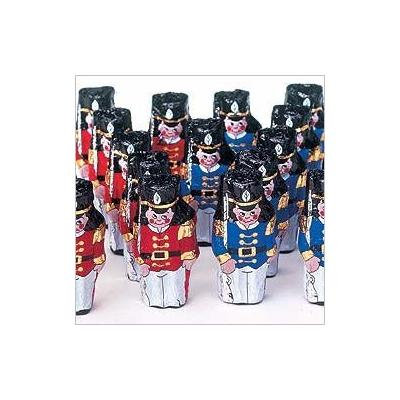 Madelaine Chocolate Mini Soldiers Solid Milk Chocolate (2 Lb - Approx 110 Pcs)