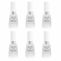Revlon Nail Polish Multi Care Base+top Coat 0.5 Oz (6 Pack) + Beyond BodiHeat Patch, 1 Ct