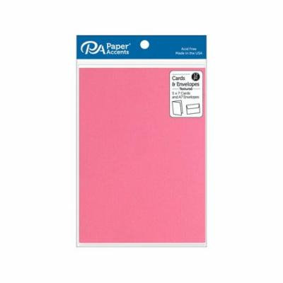 Card & Env 5x7 12pc Textured Passionate