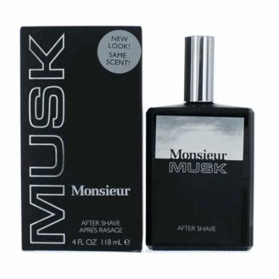 Monsieur Musk By Dana For Men Aftershave 4 Oz + Beyond BodiHeat Patch, 1 Ct