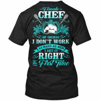 Female Chef Hanes Tagless Tee T-Shirt