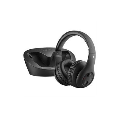 Insignia - Over-the-ear Wireless Headphones - Black