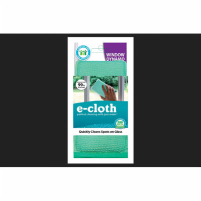 e-cloth WindowDynamo Microfiber Cleaning Cloth 3-1/2 in. W x 6-1/2 in. L 1 pk
