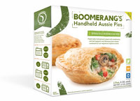 Boomerang's Pies Spinach & Mushroom, 6 Oz (Frozen)