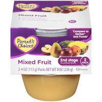 Parent's Choice Mixed Fruit 2nd Stage, 8 oz