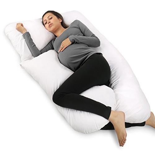 PharMeDoc Pregnancy Pillow, U-Shape Full Body Pillow and Maternity
