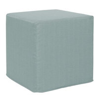 Howard Elliott Sterling No Tip Block Ottoman 17