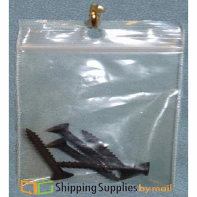Clear Zip-Seal Polybags w/ Hang Hole 4