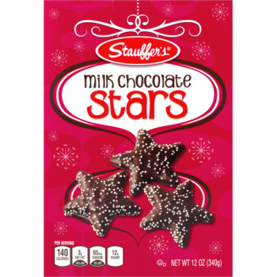 Stauffer's Milk Chocolate Stars 12 oz. Box (3 Boxes)