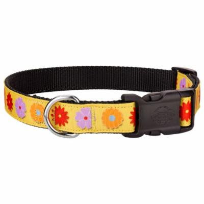 Country Brook Design® Deluxe Spring Flowers Ribbon Dog Collar