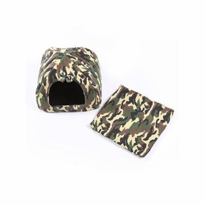Camouflage Nest Pets House Supplies for Small Dogs / Cats, Autumn and Winter Kennel House for Pets