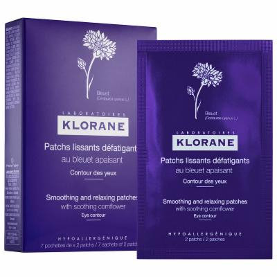 Klorane Smoothing and Relaxing Patches with Soothing Cornflower