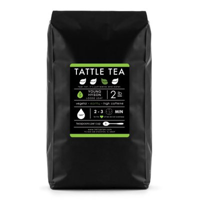 Tattle Tea - Young Hyson green tea, Loose Leaf Tea, 32 Ounce