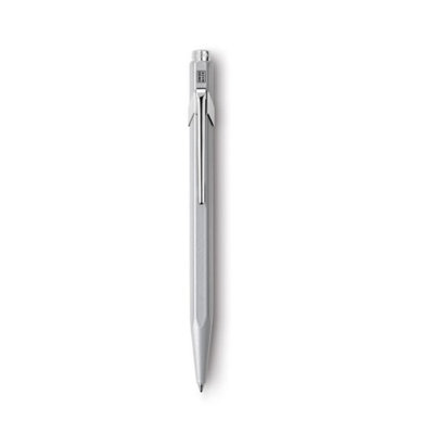 Caran d'Ache Swiss Made Metal Ballpoint Pen, Grey