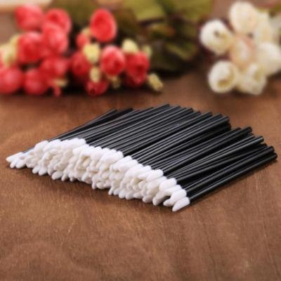 100 PCS Soft Fleece Disposable New Make Up Lip Brush Lip Gloss Brush Wands Applicator DEYAD