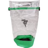 Seattle Sports Glacier Clear Dry Bag, Clear/Lime