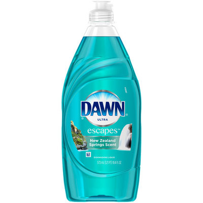 Dawn Escapes Dishwashing Liquid Dish Soap New Zealand Springs 19.4 oz