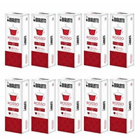 Bialetti Coffee Blend Red Compatible Nespresso - Set 10 packages of 10 capsules - Red