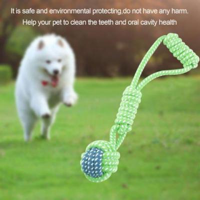 Durable Cotton Dog Chew Bite Rope Interaction Training Molars Teeth Clean Pet Toy