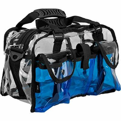 Casemetic Giardino Carry Clear Set Makeup Bag, Blue, 2 Pound