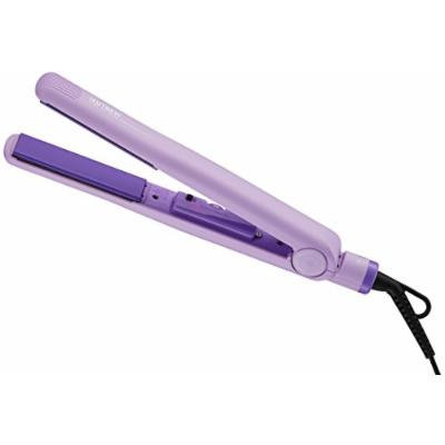 IZUTECH BTX450 Premium Tourmaline Ceramic Ionic Flat Iron Hair Straightener - Dual Voltage in 4 Stylish colors - FREE GIFT INCLUDED (Lilac Purple)