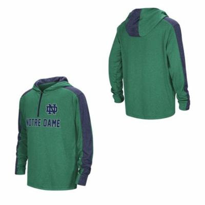 Notre Dame Fighting Irish Youth NCAA Hot Shot 1/4 Zip - Green