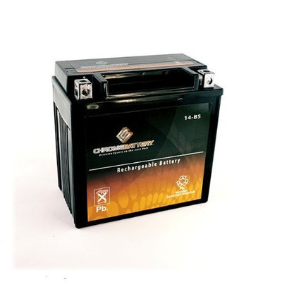 YTX14-BS ATV Battery for HONDA TRX500 FourTrax Rubicon 500CC 01-'09