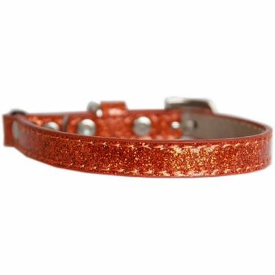 Ice Cream Plain Cat Safety Collar Orange Size 12