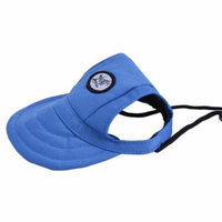 Dog Baseball Hat, Legendog Leisure Cool Cotton Dog Accessory Puppy Hat Small Dog Outdoor Hat (Blue,S)