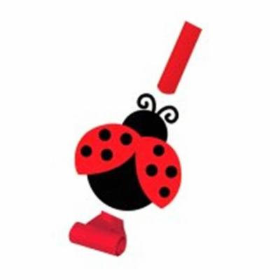 Creative Converting 029019 Ladybug Fancy - Blowouts - Case of 48