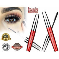 3D Fiber Lash Mascara Smudge Resistant 300% Fuller & Thicker & Longer 12h Long Lasting Easy Remove Highest Quality Natural & Non-Toxic Hypoallergenic Ingredients