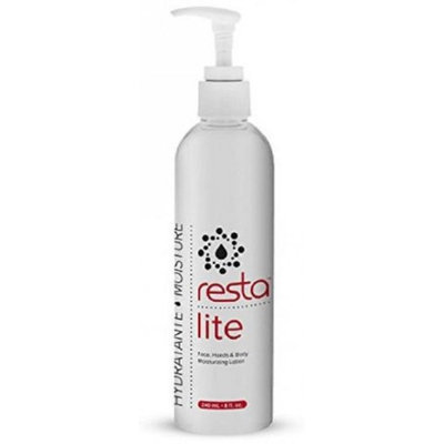 Elta Silvergel Moisturizer Resta Lite 8 oz. Pump Bottle Lotion Unscented 4 Pack