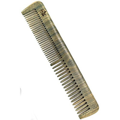 Evolatree Wood Comb for Hair - Handmade Natural Wooden Combs with Anti-static & No Snag - Styling & Cutting Comb, Wide Tooth, 8