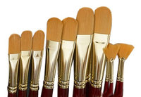 Grumbacher - Golden Edge Acrylic Brush - Fan - 4