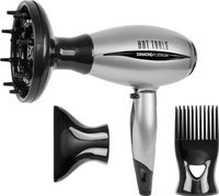 Hot Tools Diamond Platinum Mid-size Ionic Salon Hair Dryer-1600 Watt
