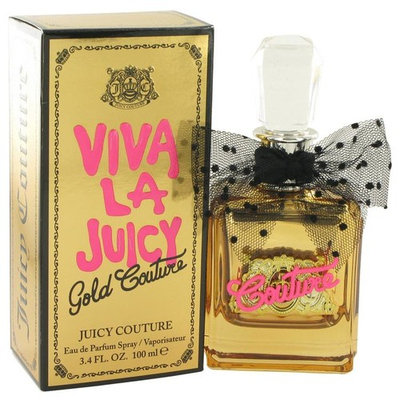 Viva La Juicy Gold Couture by Juicy Couture Eau De Parfum Spray 3.4 oz