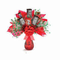 Christmas Hershey's Bar Bouquet