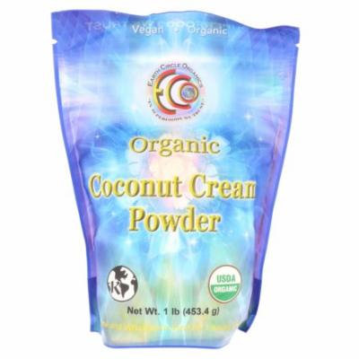 Earth Circle Organics, Organic Coconut Cream Powder, 1 lb (pack of 4)