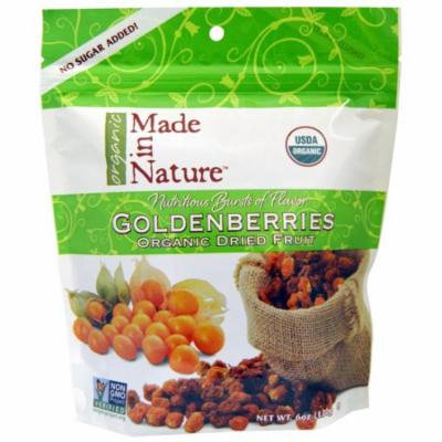 Made in Nature, Organic Goldenberries Tart and Tangy Supersnack, 6 oz (pack of 6)